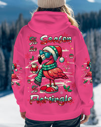 TIS THE SEASON TO FLAMINGLE CHRISTMAS ALL OVER PRINT - YHHG3110252