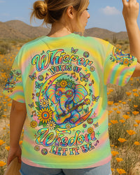 WHISPER WORDS OF WISDOM LET IT BE ELEPHANT TIE DYE  ALL OVER PRINT  - TLNZ1606252