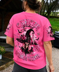 CANCER PICKED THE WRONG WITCH HALLOWEEN BREAST CANCER ALL OVER PRINT   - TLHG1509261