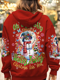 OH BY GOLLY SNOWMAN CHRISTMAS ALL OVER PRINT - TYQY2810232