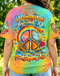 IMAGINE ALL THE PEOPLE LIVING LIFE IN PEACE ALL OVER PRINT - TYQY2008263