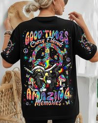 GOOD TIMES CRAZY FRIEND GNOME ALL OVER PRINT - YHLN1811251