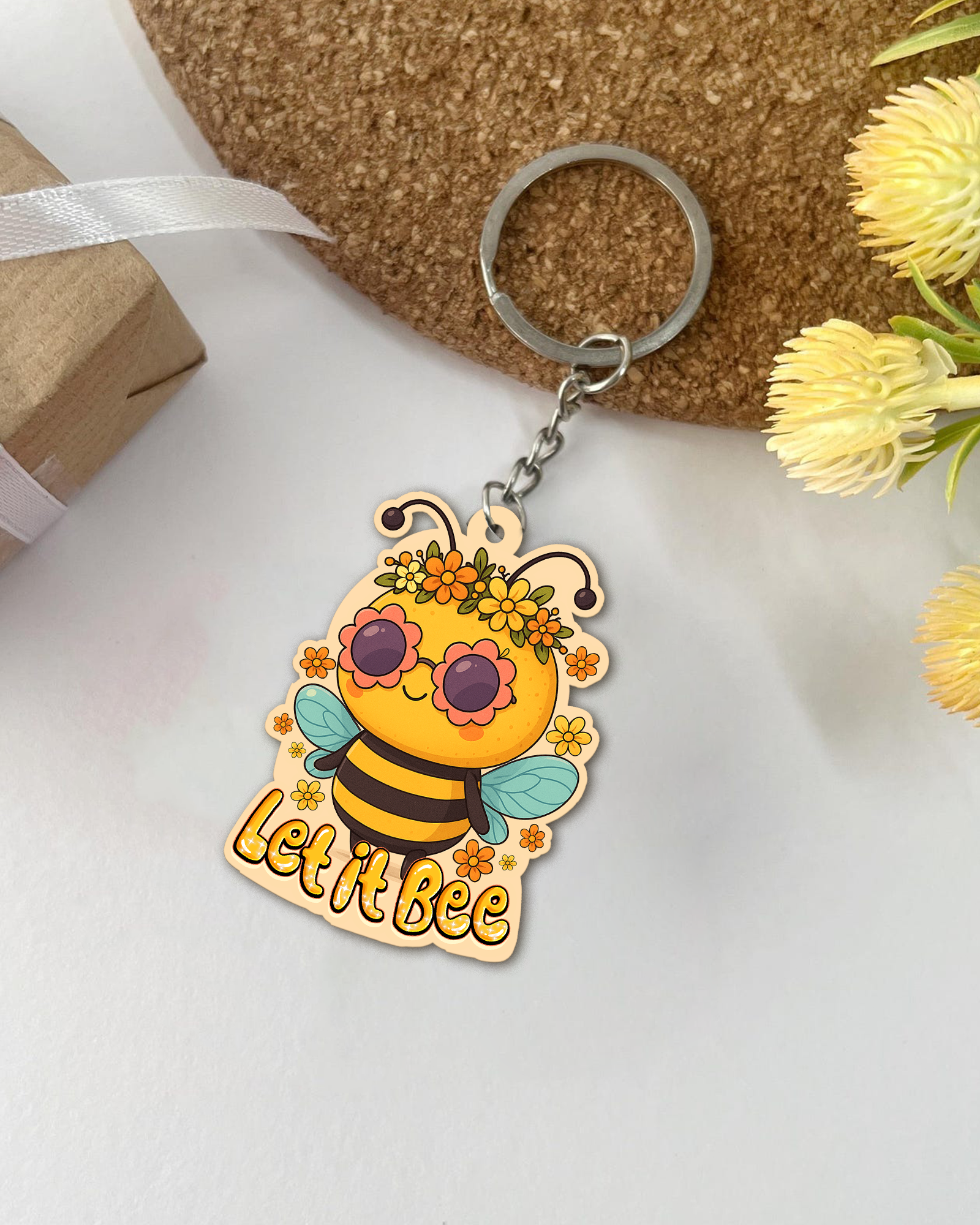 LET IT BEE ORNAMENT & KEYCHAIN - TYQY0508253