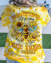BEE TRUE TO YOURSELF ALL OVER PRINT - TYQY0102243