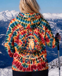 PROUD MEMBER OF THE NAUGHTY LIST CHRISTMAS CAT ALL OVER PRINT - YHHG0710263