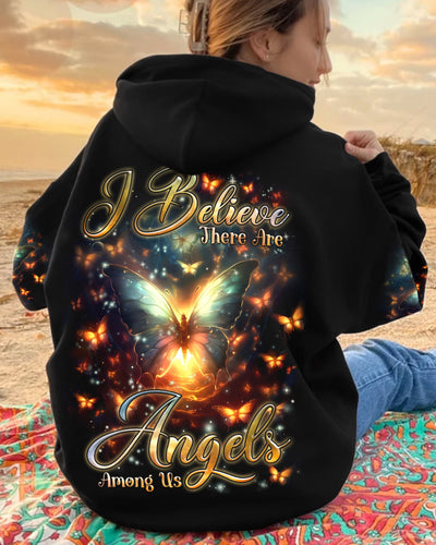 I BELIEVE THERE ARE ANGELS AMONG US BUTTERFLY ALL OVER PRINT - TLNZ3101241