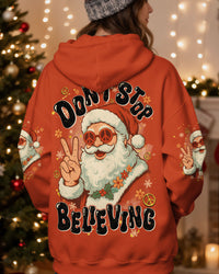 DON'T STOP BELIEVING SANTA CHRISTMAS ALL OVER PRINT - TYQY0511251