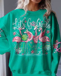LET'S GO GIRLS FLAMINGO ALL OVER PRINT - TY0606231