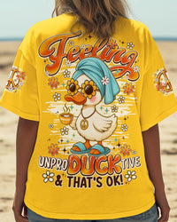 FEELING UNPRODUCKTIVE AND THAT'S OK ALL OVER PRINT - TY2606252