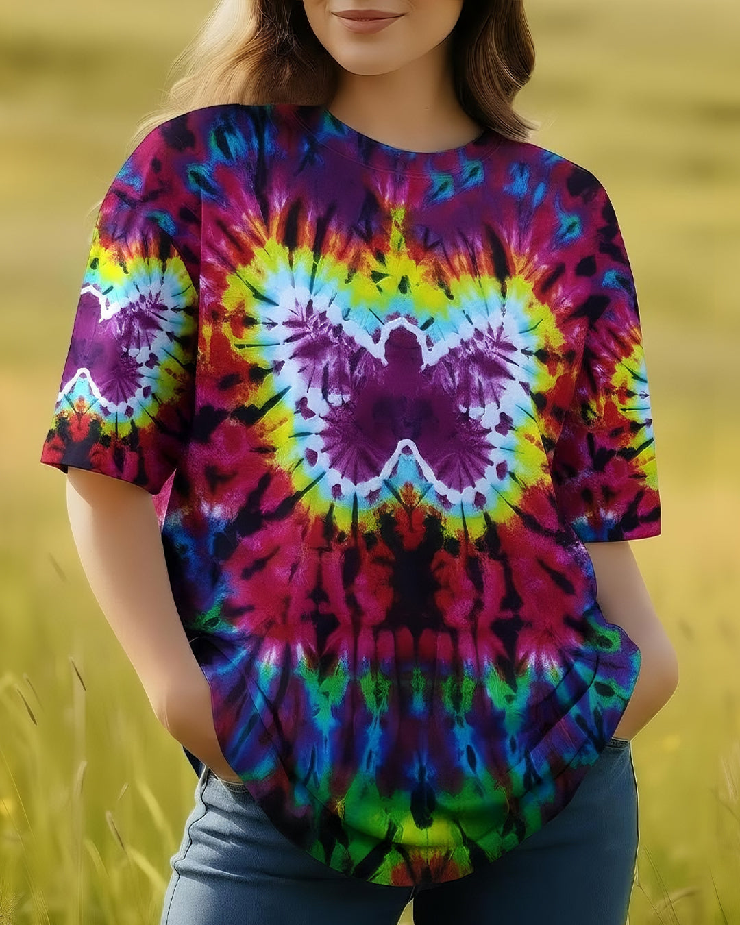 BUTTERFLY TIE DYE ALL OVER PRINT - YHHG0112252