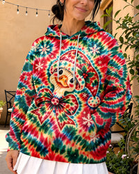 CHRISTMAS KALEIDOSCOPE DUCK ALL OVER PRINT - YHLN2310263