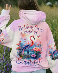 BE YOUR OWN KIND OF BEAUTIFUL FLAMINGO ALL OVER PRINT - TLNZ2509234