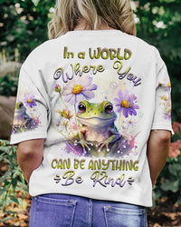 BE KIND FROG ALL OVER PRINT - TLNZ1406234