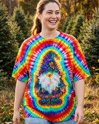 CHRISTMAS GNOME COLORFUL SWIRL ALL OVER PRINT - TYQY0110261