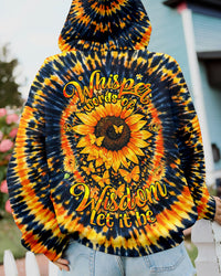 WHISPER WORDS OF WISDOM LET IT BE SUNFLOWER SWIRL ALL OVER PRINT - TLHG0403261
