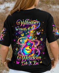WHISPER WORDS OF WISDOM GUITAR ALL OVER PRINT - YHHG2912253