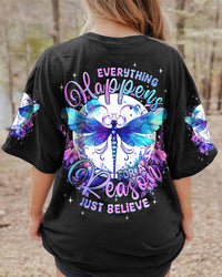 JUST BELIEVE DRAGONFLY ALL OVER PRINT - TYQY1209233