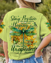 STAY POSITIVE DRAGONFLY ALL OVER PRINT - TYQY1410233