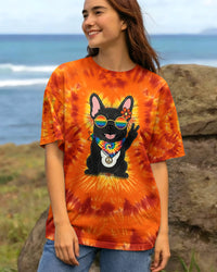 RADIANT GROOVY HIPPIE FRENCH BULLDOG ALL OVER PRINT - YHHG2001261