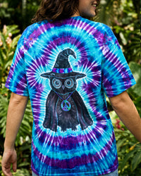 GOTHIC PEACE SIGN WITCHY OWL SWIRL HALLOWEEN ALL OVER PRINT - TYQY0509261