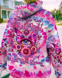 YOU ARE STRONG EYE BUTTERFLY TIE DYE ALL OVER PRINT - TYQY2301242