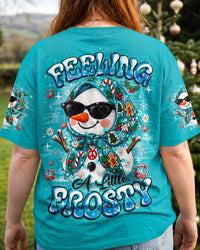 FEELING A LITTLE FROSTY SNOWMAN CHRISTMAS ALL OVER PRINT - TYQY1210263