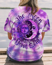 THE MOON SEES YOUR SOUL TIE DYE ALL OVER PRINT - TY2209231