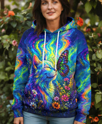 CAT WITH BUTTERFLY  ALL OVER PRINT  - TLHG1805261