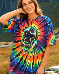 RADIANT SWIRL FUNNY PUG DOG ALL OVER PRINT - YHHG1002262