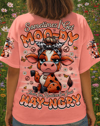 SOMETIMES I GET MOODY COW ALL OVER PRINT - TYQY0609254