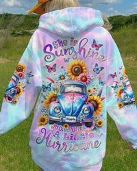 SHE IS SUNSHINE SUNFLOWER ALL OVER PRINT - TLNZ2911232