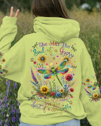 SPIRIT OF A DRAGONFLY FLORAL ALL OVER PRINT - TLNZ2511232