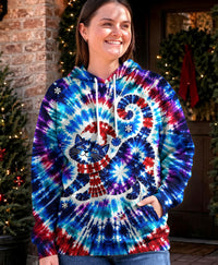 FROSTY COLOR BURST CAT CHRISTMAS ALL OVER PRINT - YHHG3009262