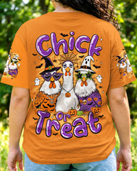 CHICK OR TREAT HALLOWEEN ALL OVER PRINT - TYQY0709262