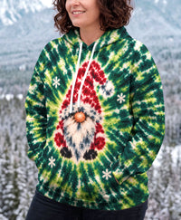 CHRISTMAS GNOME GREEN BURST ALL OVER PRINT - YHHG0610265
