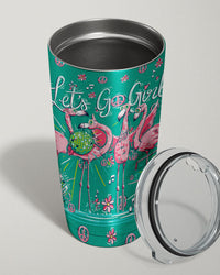 LET'S GO GIRLS FLAMINGO TUMBLER - TY1906238