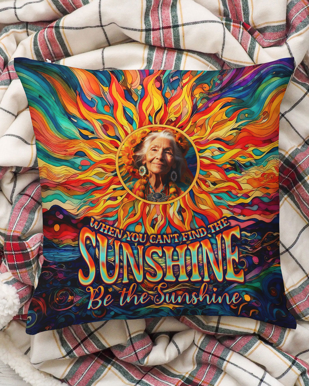 PERSONALIZED BE THE SUNSHINE PILLOW - TLNO0401251