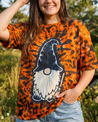 HALLOWEEN WICKED GNOME ORANGE SWIRL ALL OVER PRINT - TYQY1909261