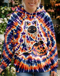 COSMIC BURST HALLOWEEN BLACK CAT ALL OVER PRINT - YHLN2506262