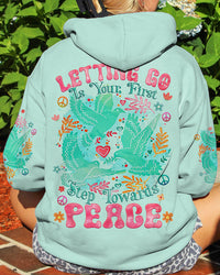 FIRST STEP TOWARDS PEACE ALL OVER PRINT - TYQY2601243