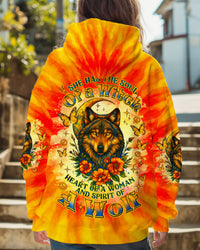 SPIRIT OF A WOLF TIE DYE  ALL OVER PRINT - TLNZ2306251