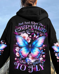 SHE BEGAN TO FLY BUTTERFLY ALL OVER PRINT - TLNZ2702241