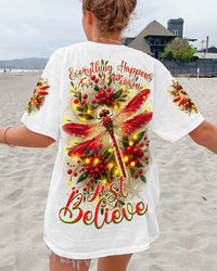 JUST BELIEVE DRAGONFLY CHRISTMAS ALL OVER PRINT - TLNZ2310233