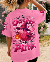 IN OCTOBER WE WEAR PINK HALLOWEEN BOO BREAST CANCER AWARENESS ALL OVER PRINT - TYLN1507261