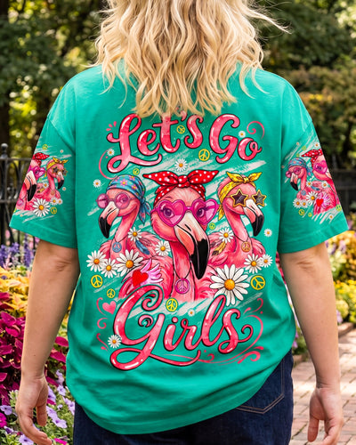 LET'S GO GIRLS FLAMINGO ALL OVER PRINT - TYQY1407263