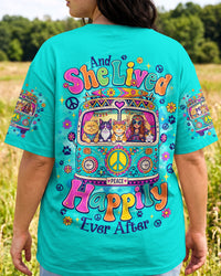 AND SHE LIVED HAPPILY EVER AFTER CAT ALL OVER PRINT - TYQY0408261