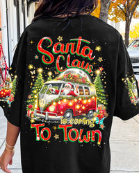 SANTA CLAUS IS COMING CHRISTMAS ALL OVER PRINT - TYQY2010232
