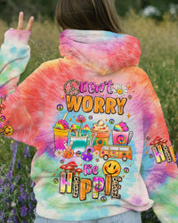 DON'T WORRY BE HIPPIE ALL OVER PRINT - TLNZ0908232