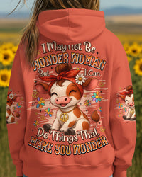 I MAY NOT BE WONDER WOMAN COW ALL OVER PRINT - TYQY1209253