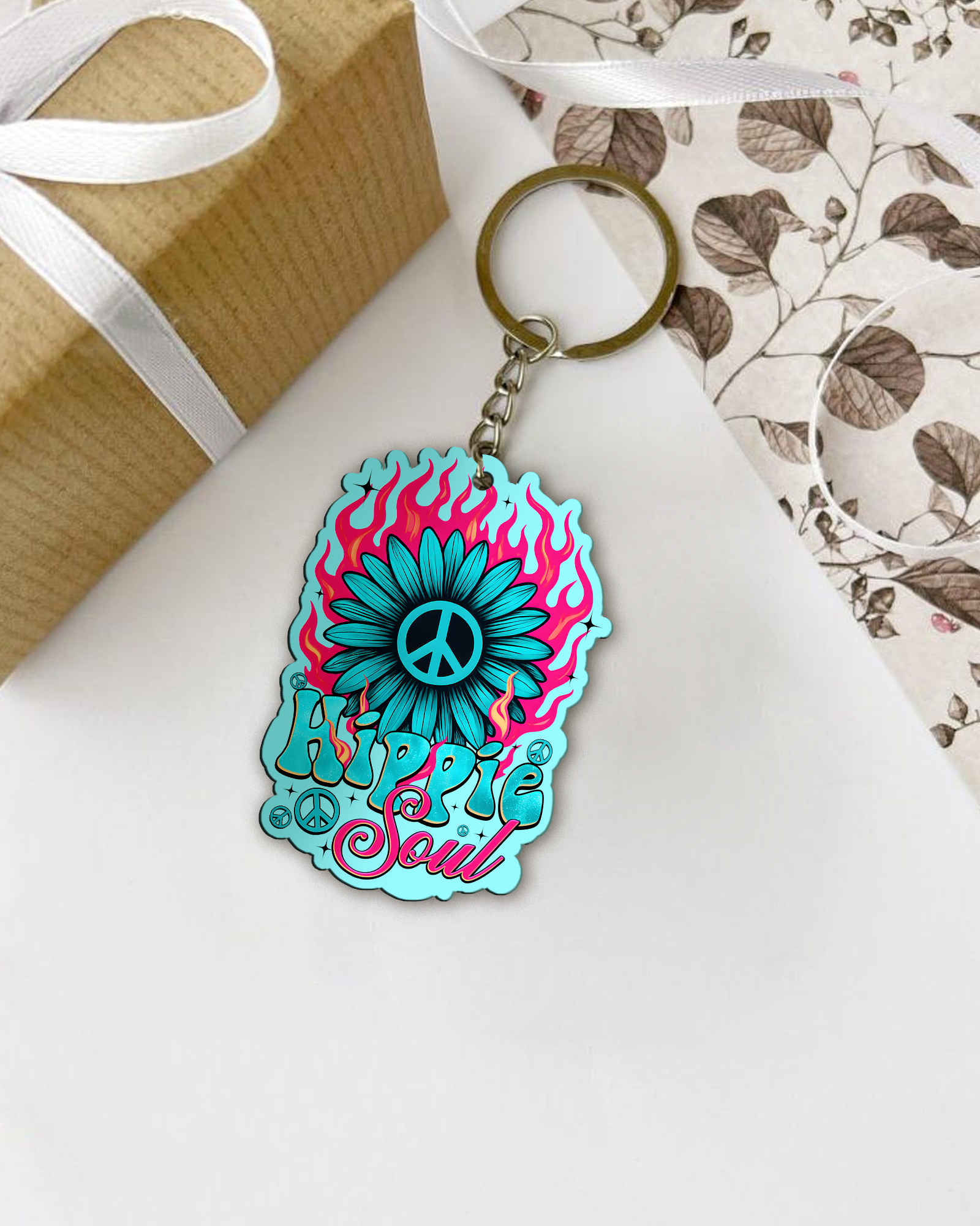 HIPPIE SOUL FLOWER ORNAMENT & KEYCHAIN - TYQY2208255